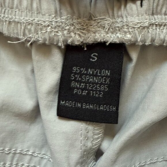 Benjamin Black Tapered Leg Jogger Cargo Pants Men's Size Small Gray Activewear - Picture 6 of 10